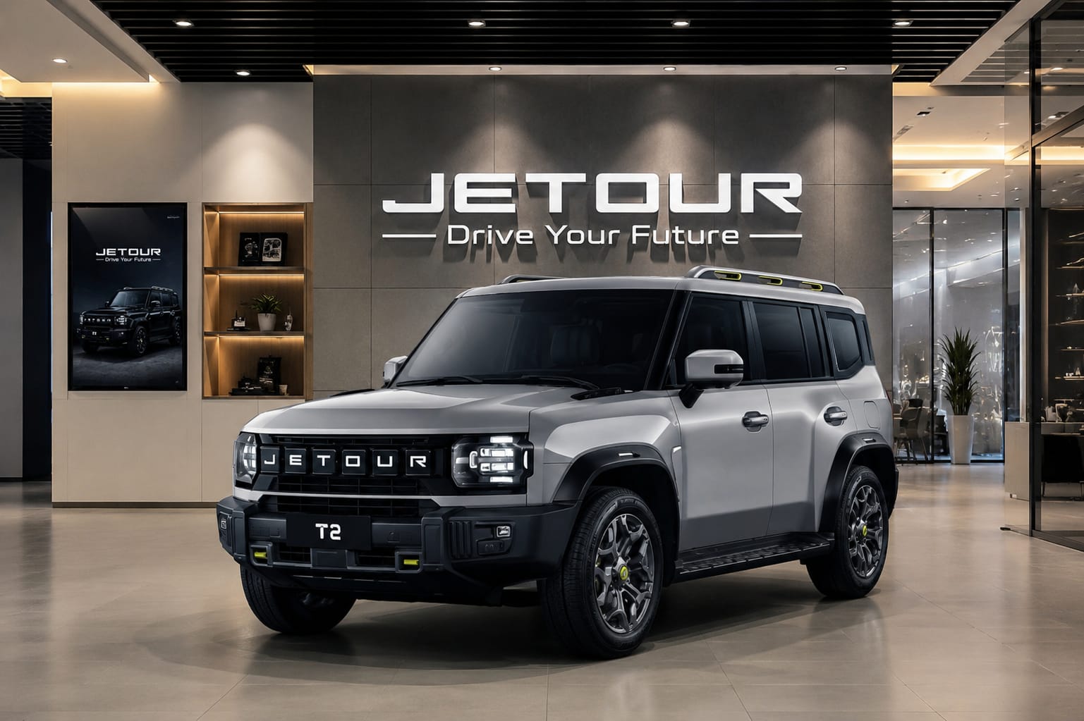 JETOUR T2-TGDI - Metalic Silver