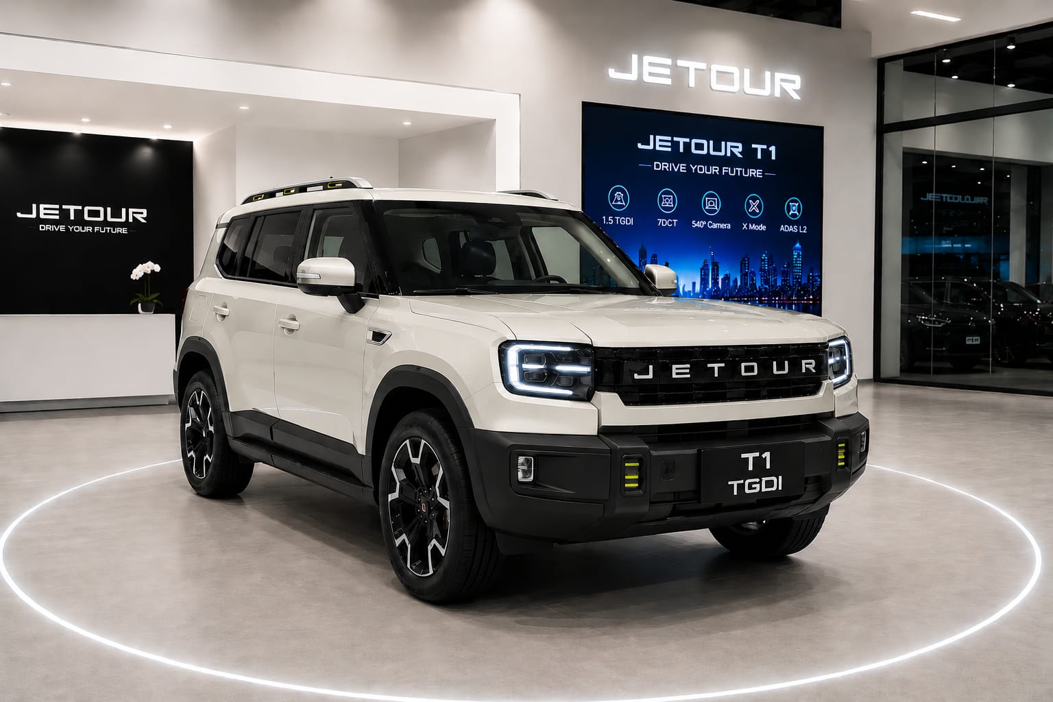 JETOUR T1-TGDI - Stellar White
