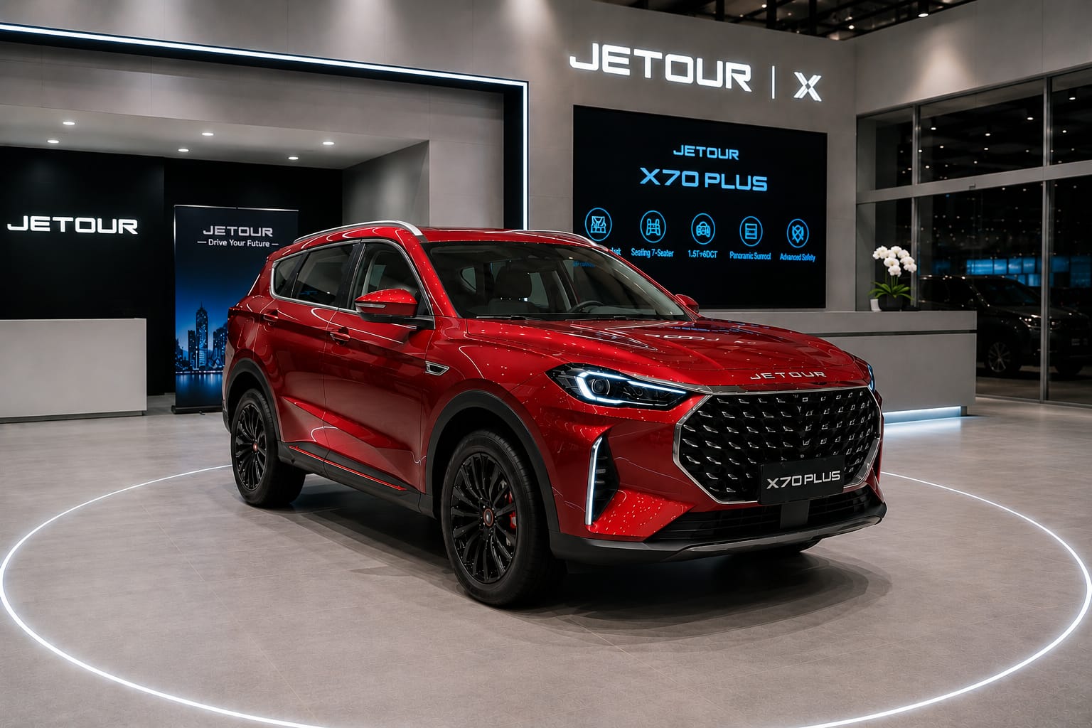 JETOUR X70 PLUS INSPIRA - Metalic Red
