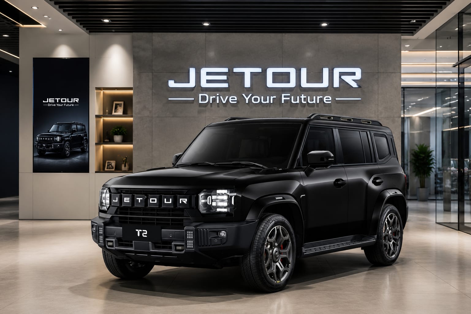 JETOUR T2-TGDI - Midnight Black
