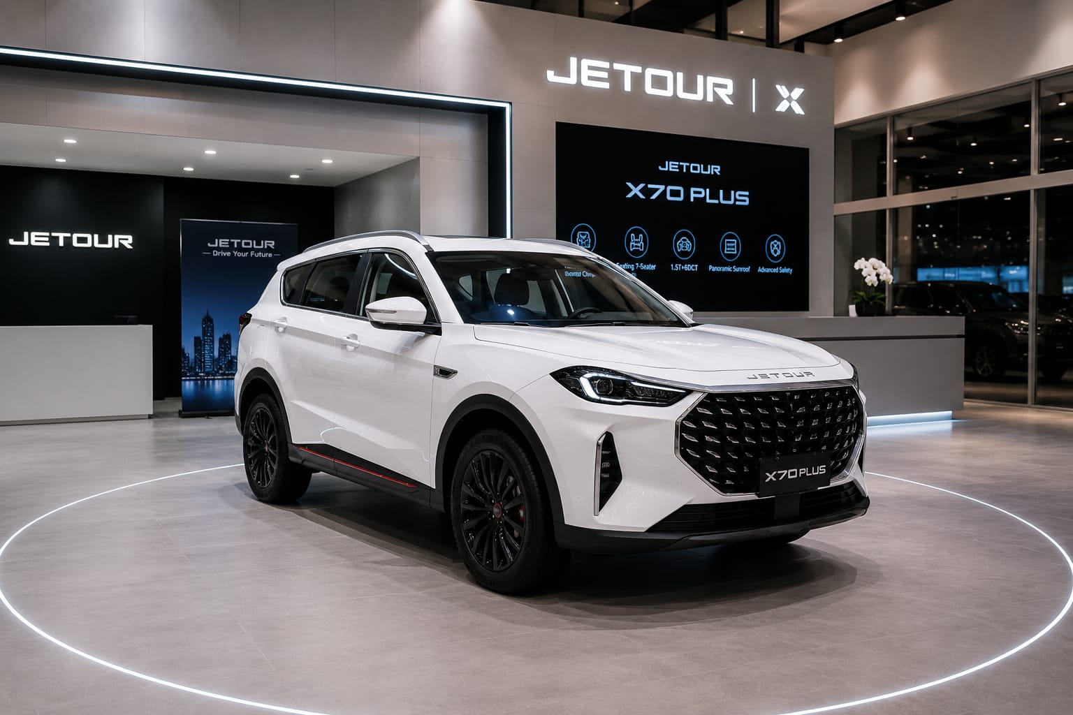 JETOUR X70 PLUS INSPIRA - Crystal White