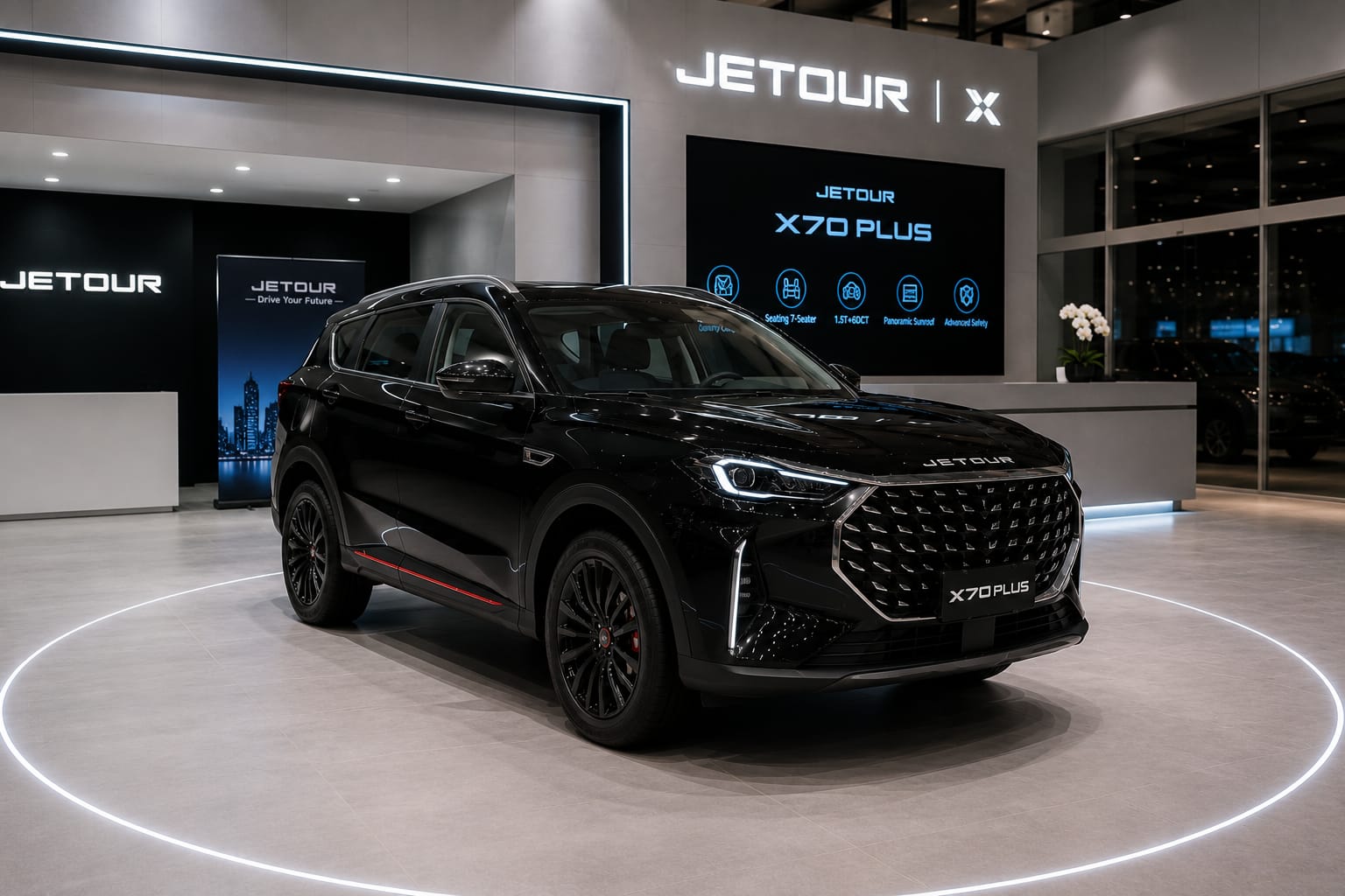 JETOUR X70 PLUS INSPIRA - Jet Black