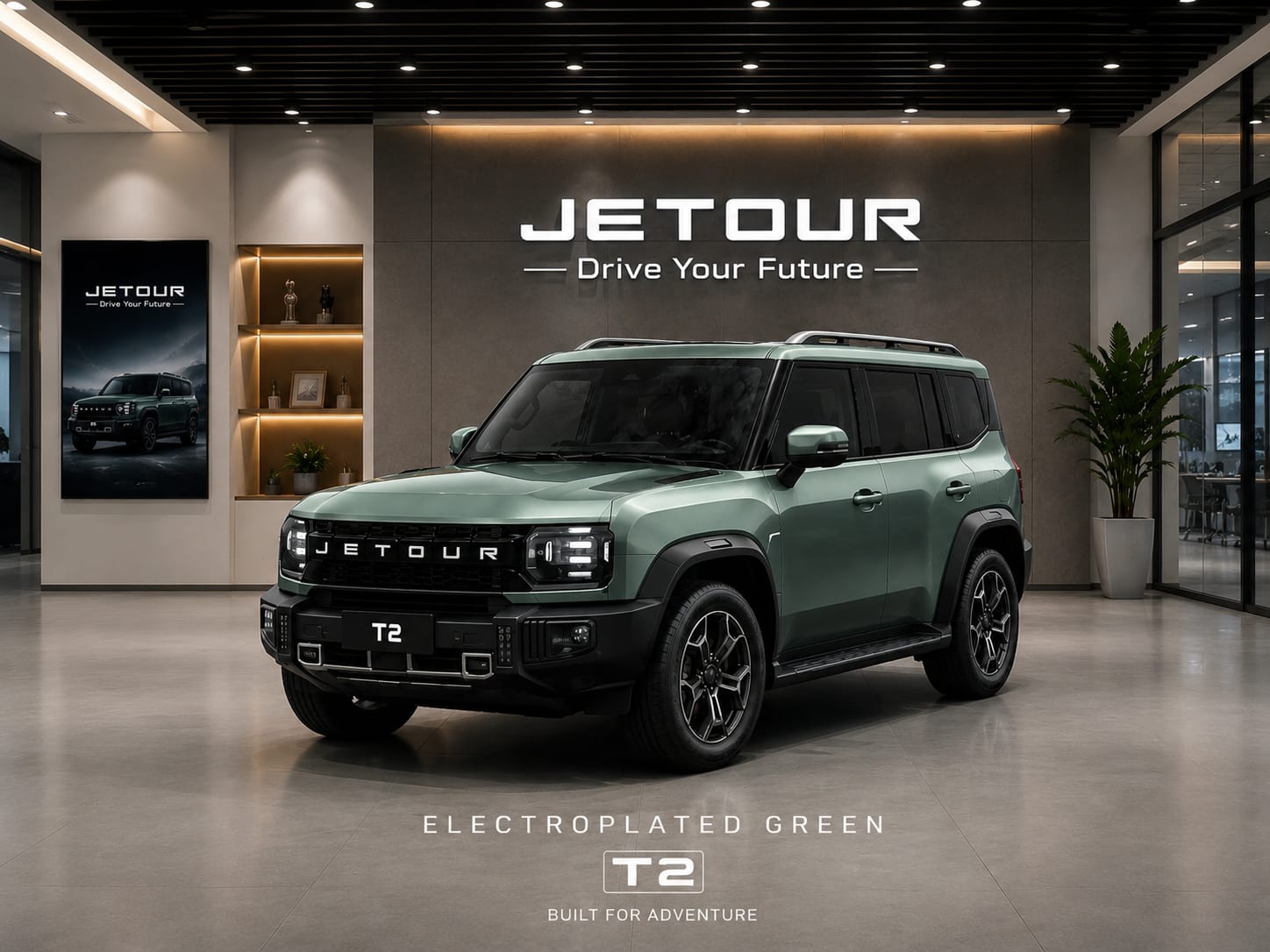 JETOUR T2-TGDI - Sage Green
