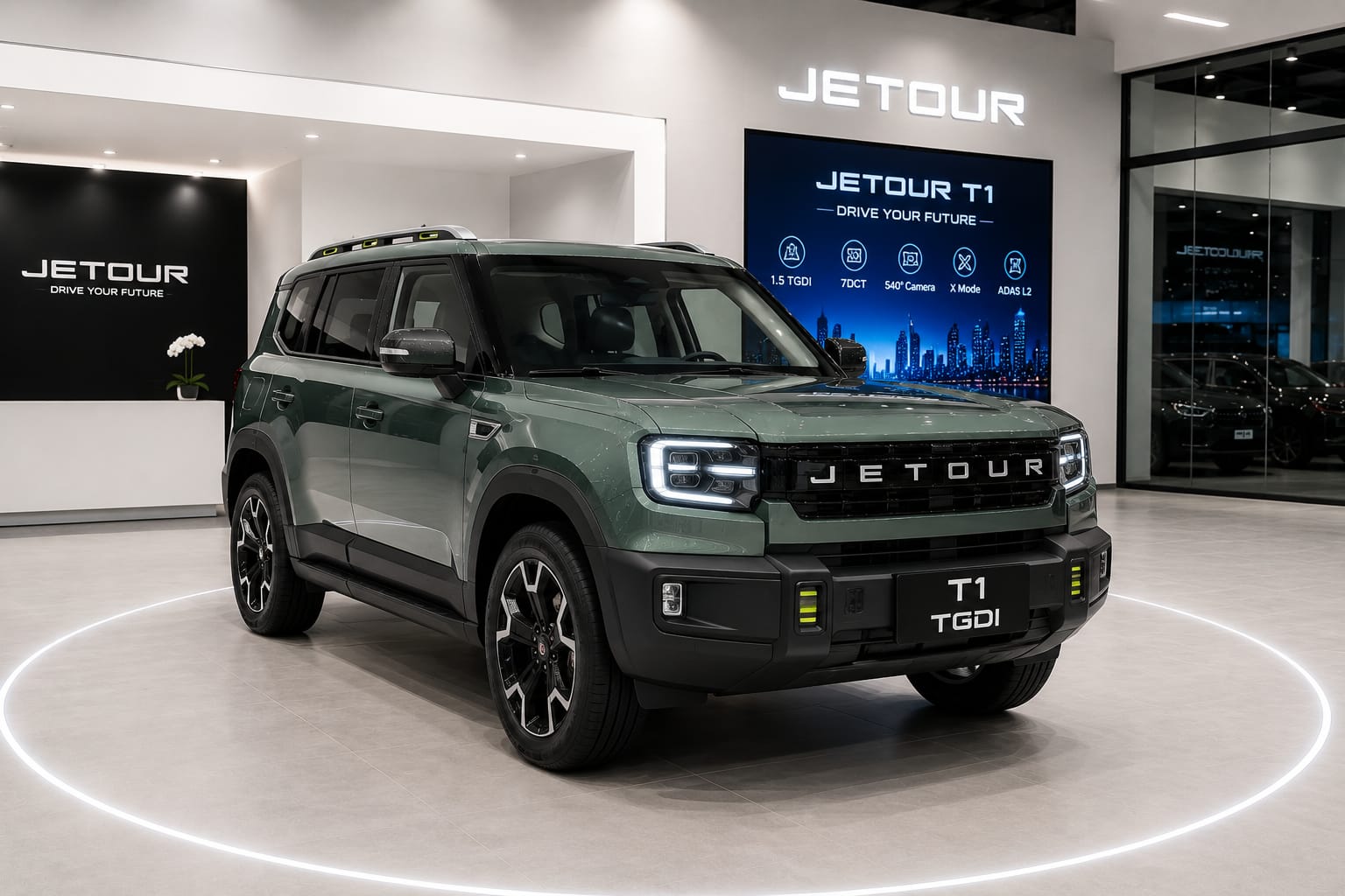 JETOUR T1-TGDI - Sage Green