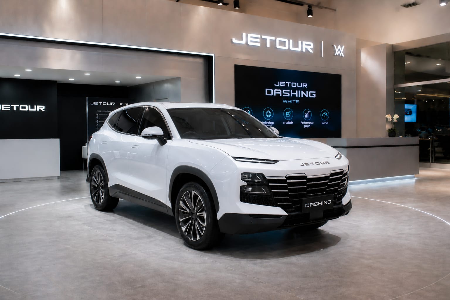 JETOUR Dashing - Pearl White