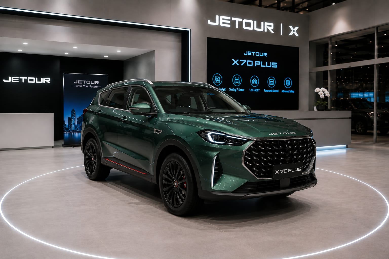 JETOUR X70 PLUS INSPIRA - Emerald