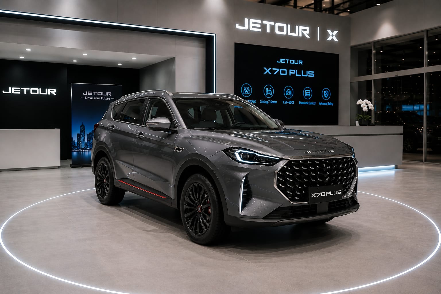 JETOUR X70 PLUS INSPIRA - Gunmetal Grey